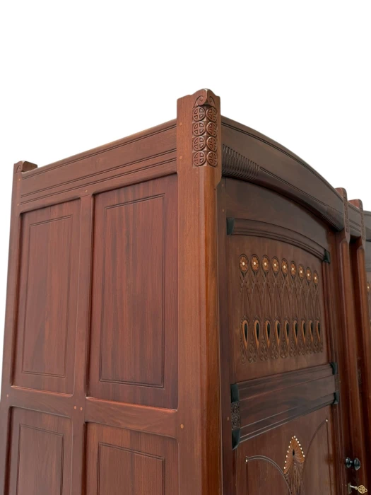 Arts & Crafts Armoire or Wardrobe by Jac. van den Bosch for 't Binnenhuis, 1910